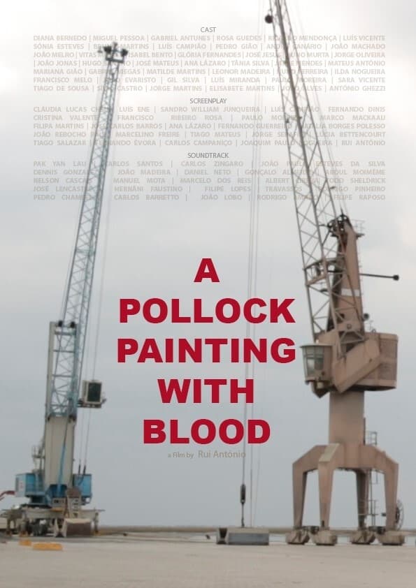 Um Quadro do Pollock com Sangue