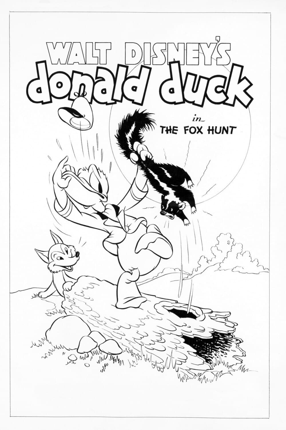 El Pato Donald: La caza del zorro