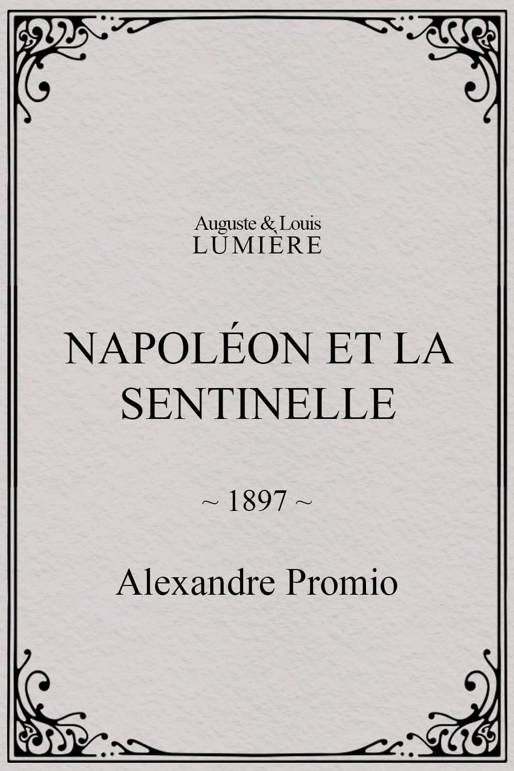 Napoléon et la sentinelle (1897)