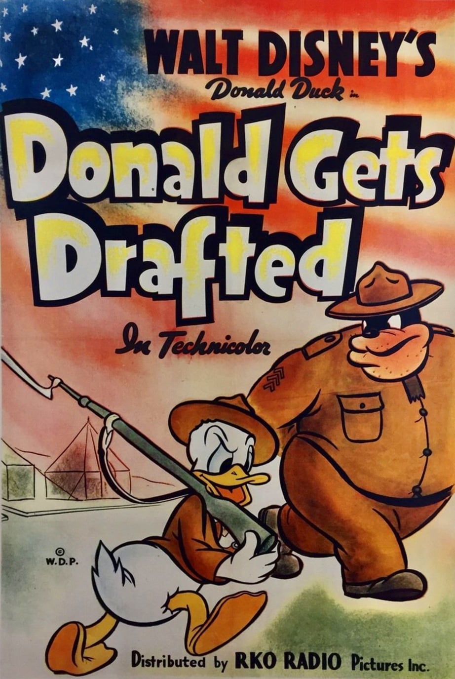 Donald in Uniform