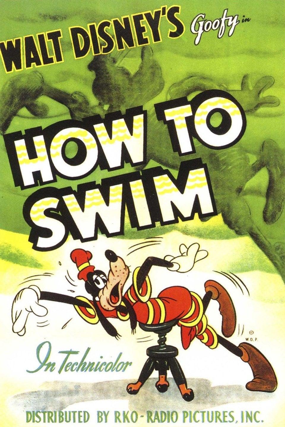 Goofy: Cómo nadar