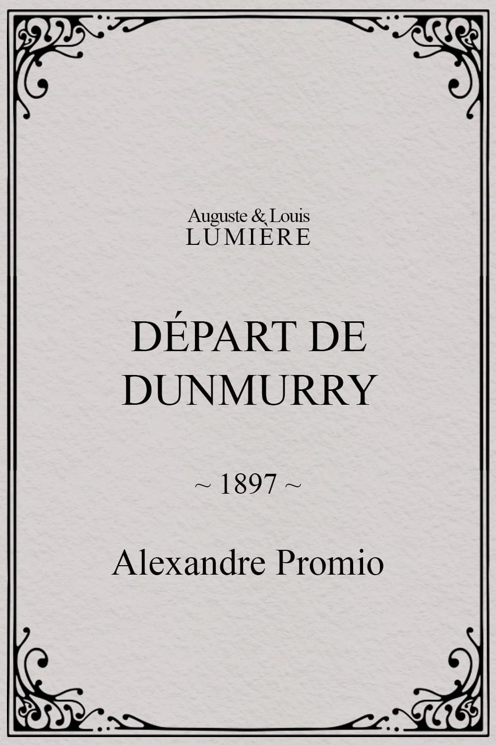 Départ de Dunmurry (1897)