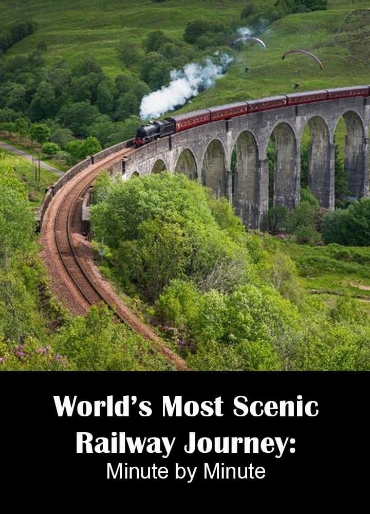 World's most scenic railway journey: Minute by minute.