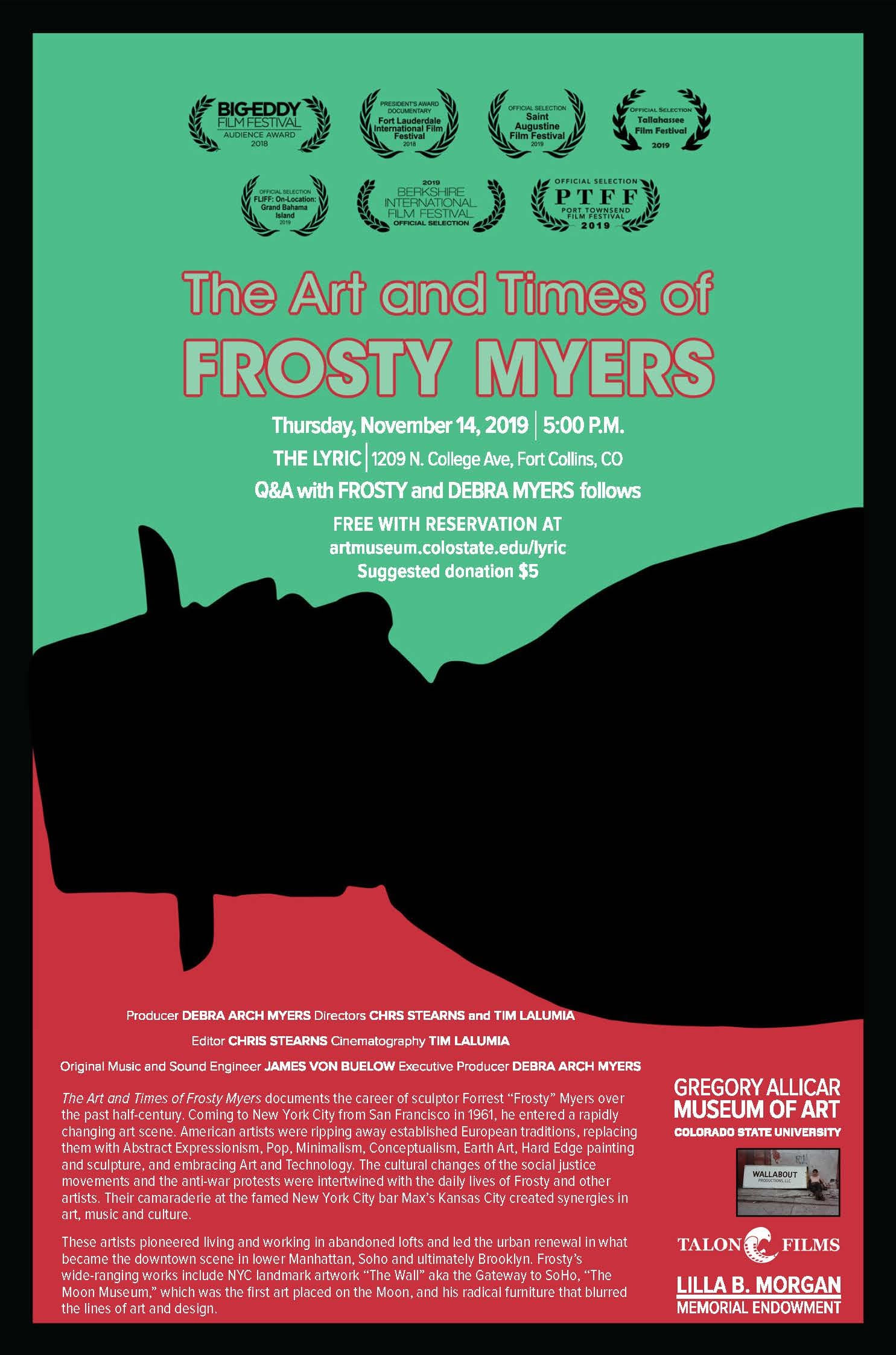 The Art and Times of Frosty Myers