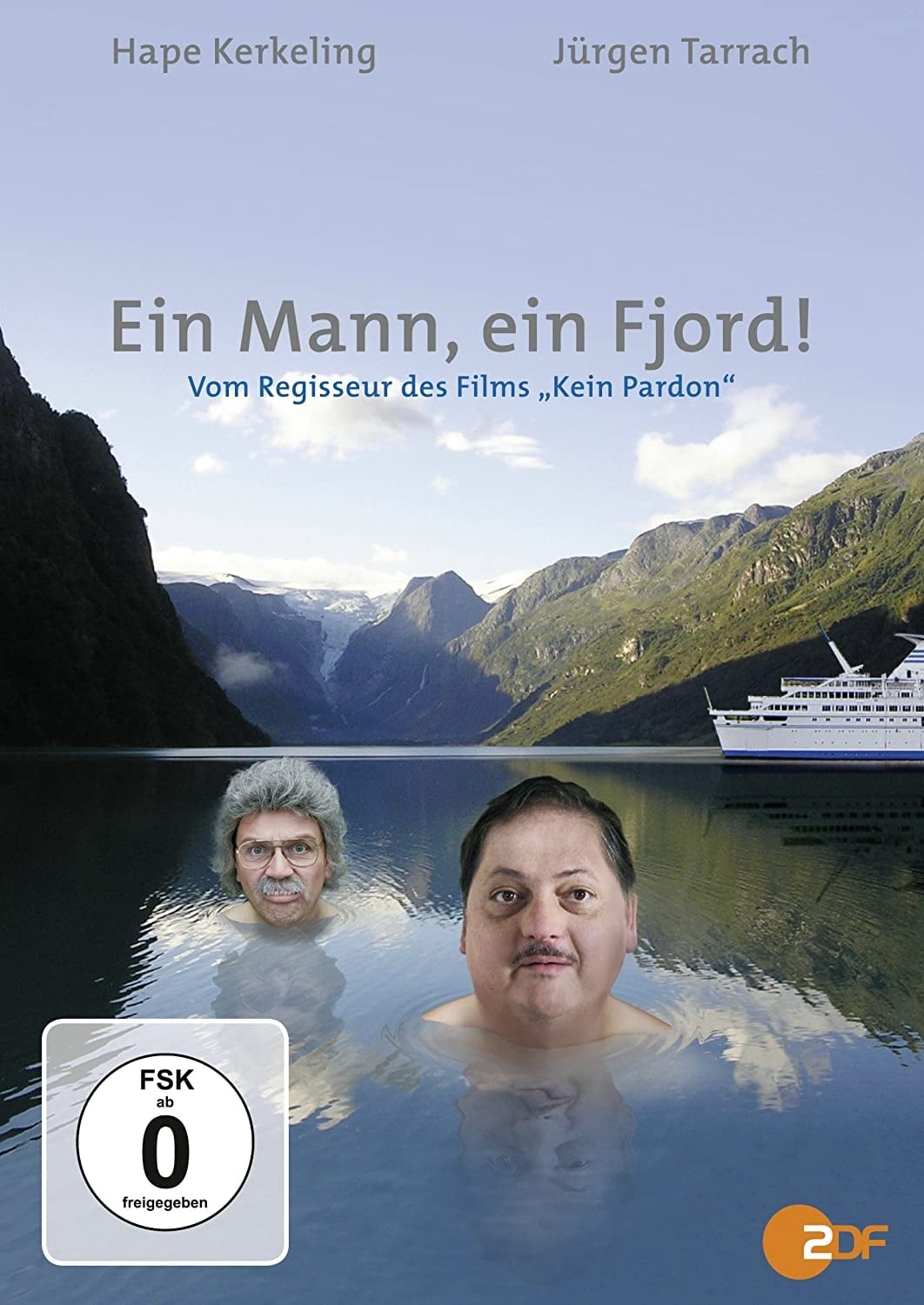 A man, a fjord!