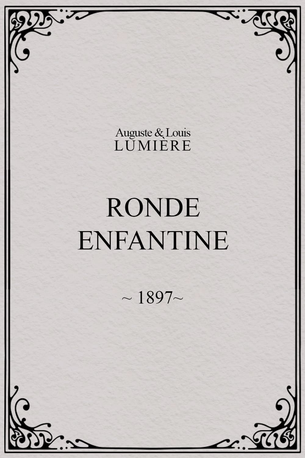 Ronde enfantine (1897)