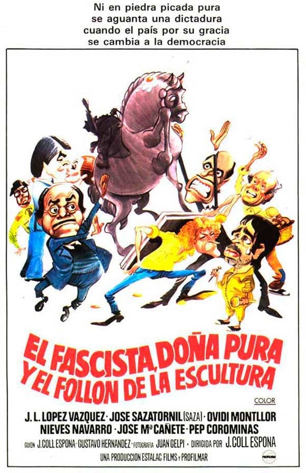 El fascista, doña Pura y el follón de la escultura (1983)