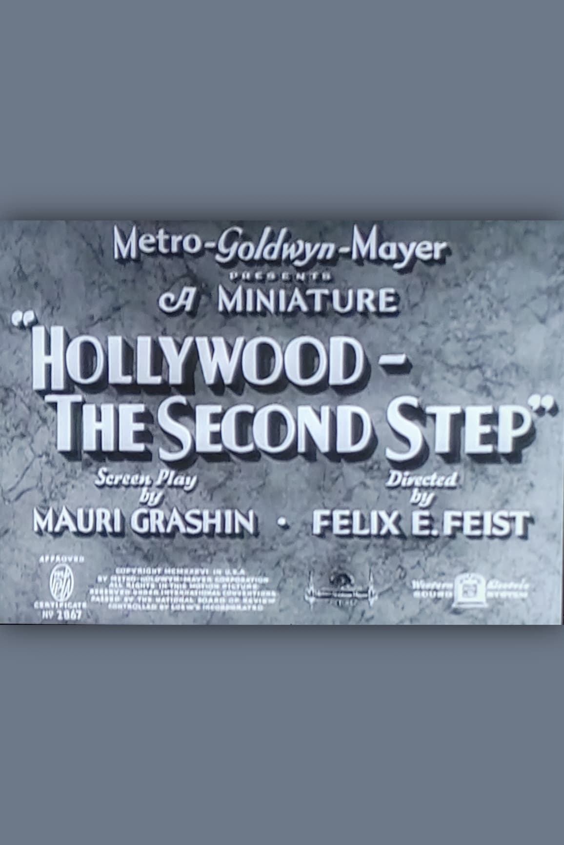 Hollywood - The Second Step