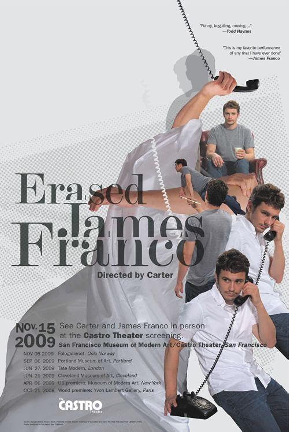 Erased James Franco
