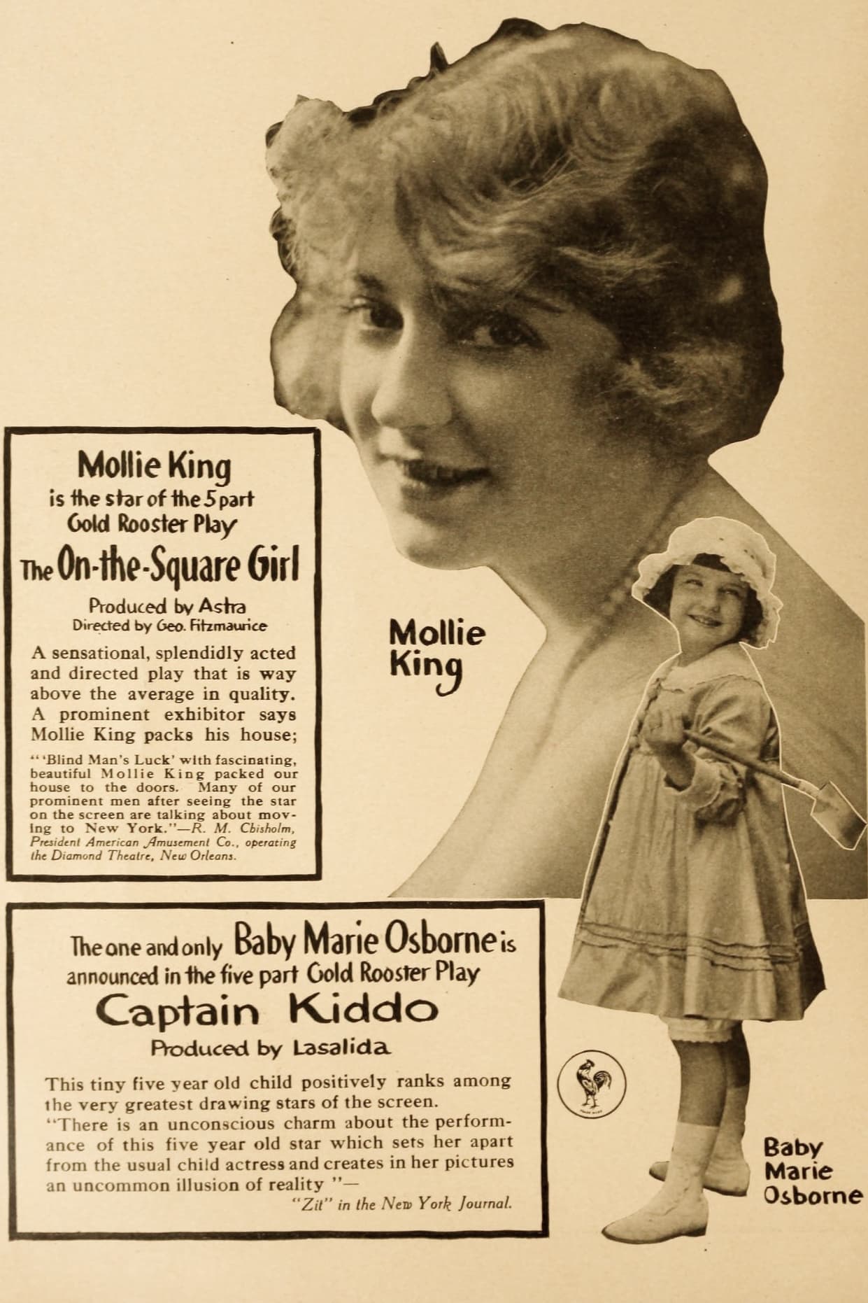The On-the-Square Girl (1917)