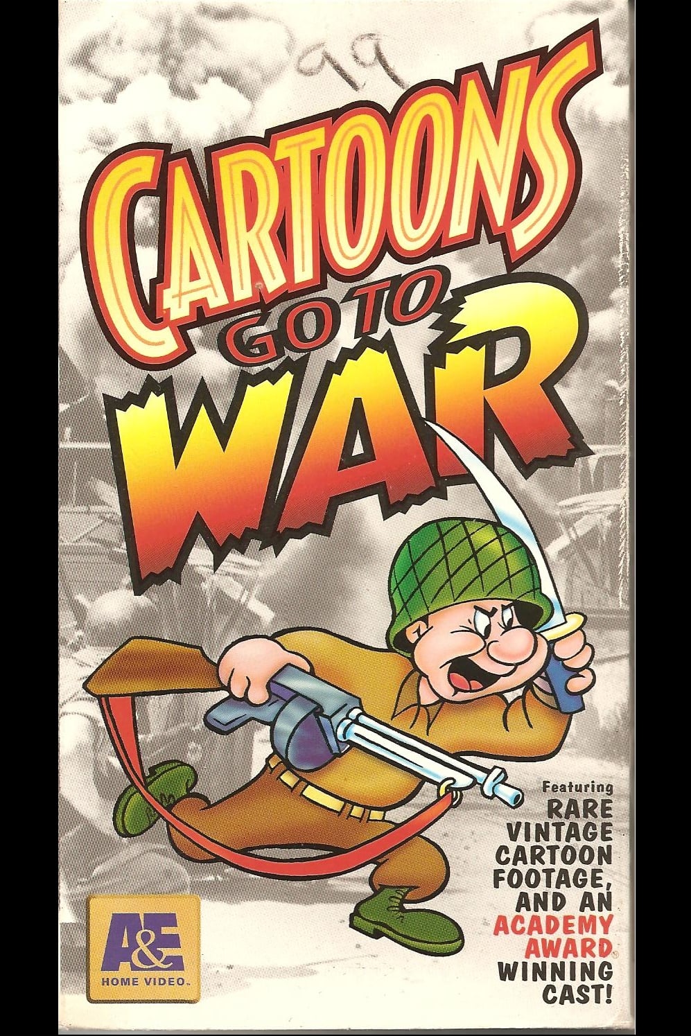 Cartoons ziehen in den Krieg
