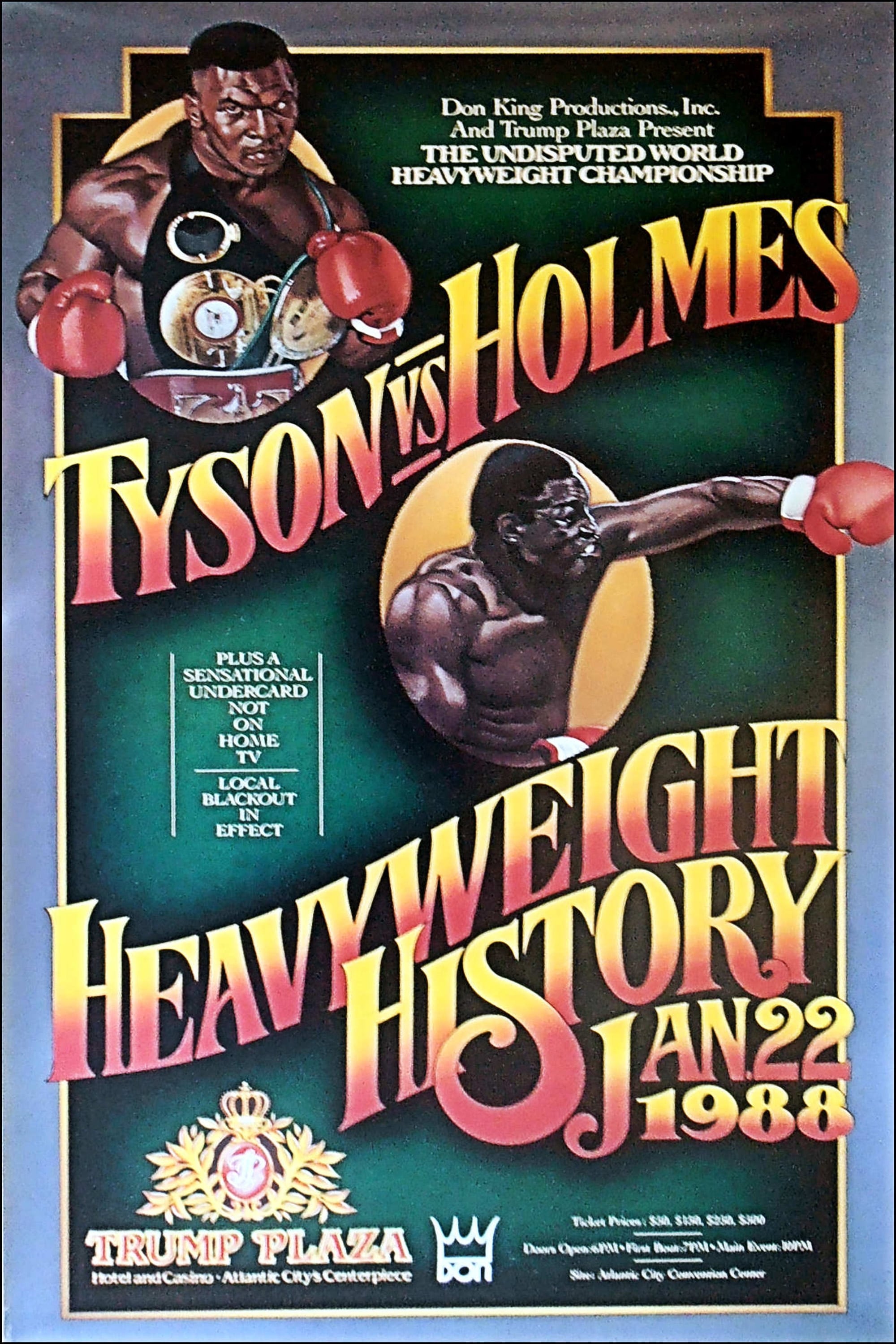 Mike Tyson vs Larry Holmes