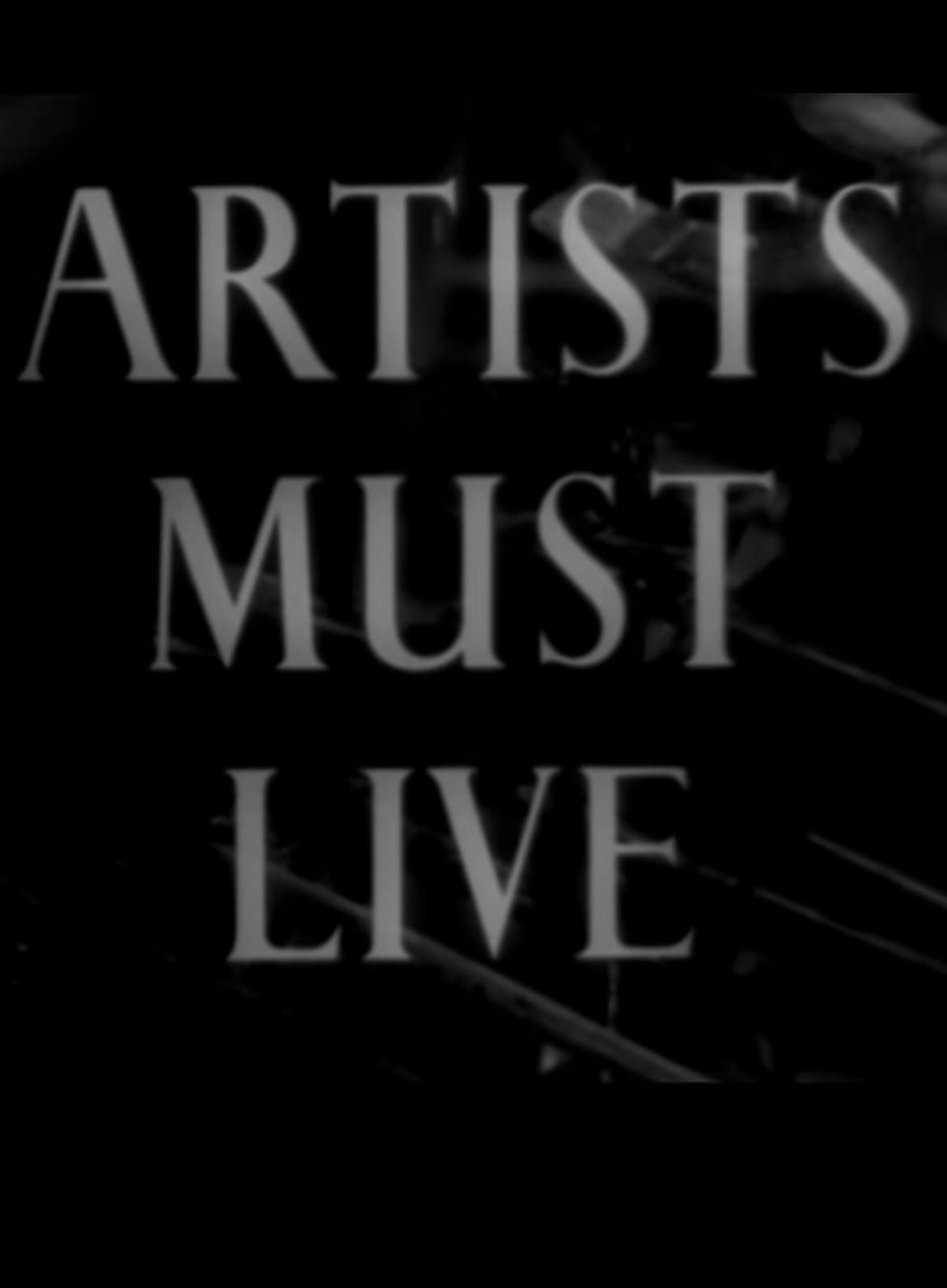 Artists Must Live