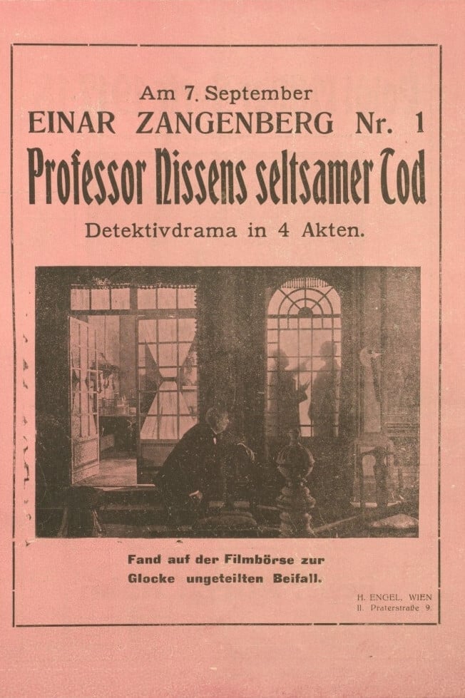 Professor Nissens seltsamer Tod (1917)