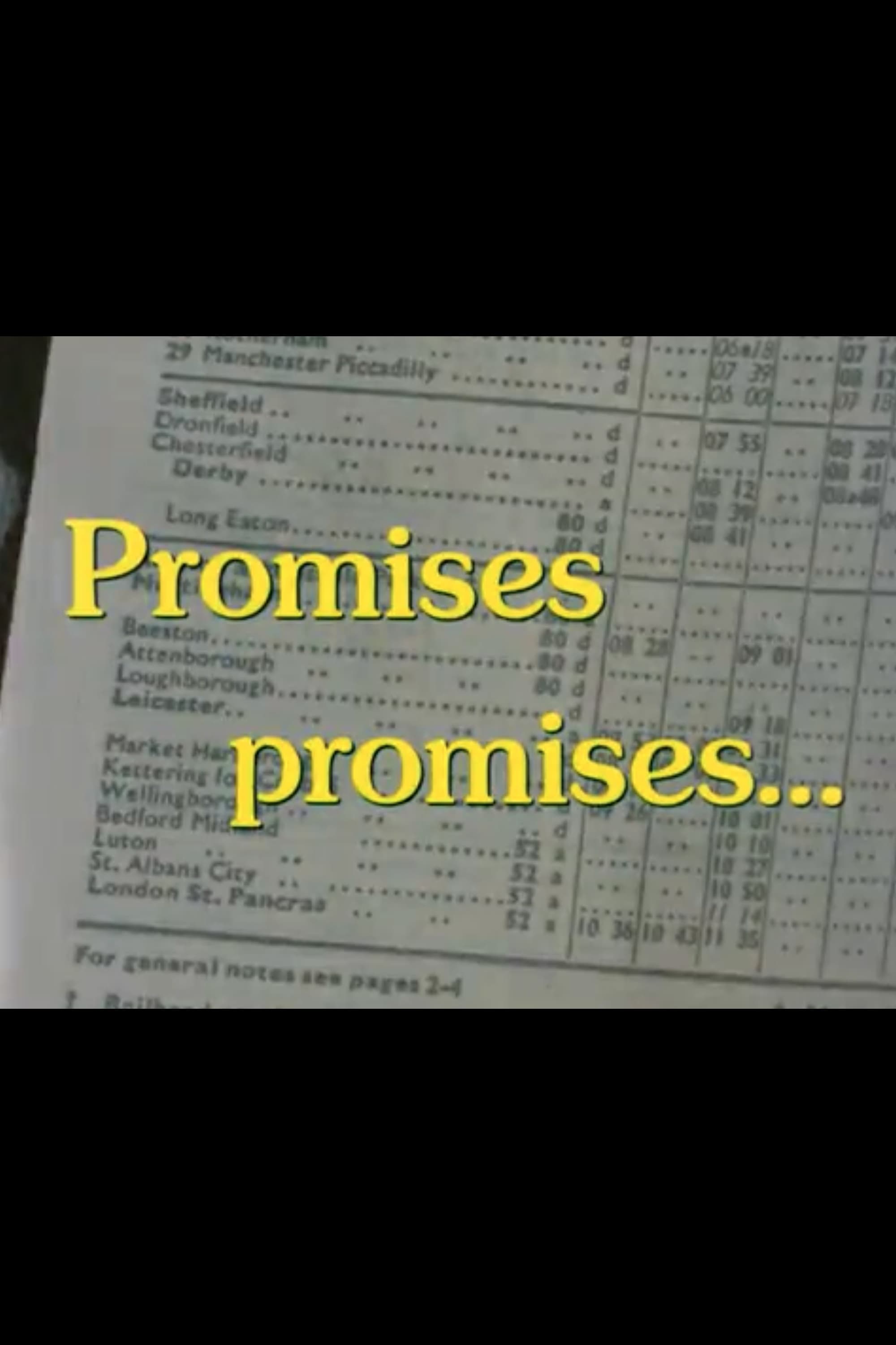 Promises Promises...