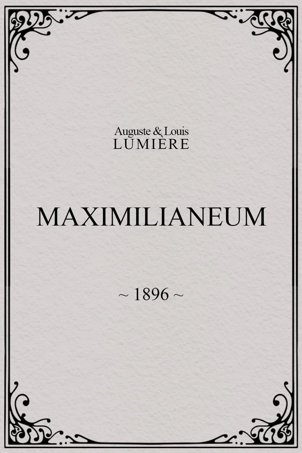 Maximilianeum (1896)