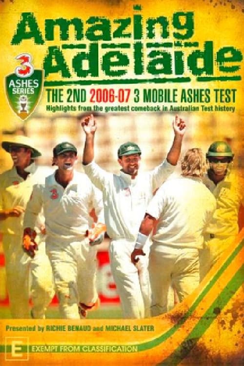 Amazing Adelaide: The 2nd 2006-07 3 Mobile Ashes Test