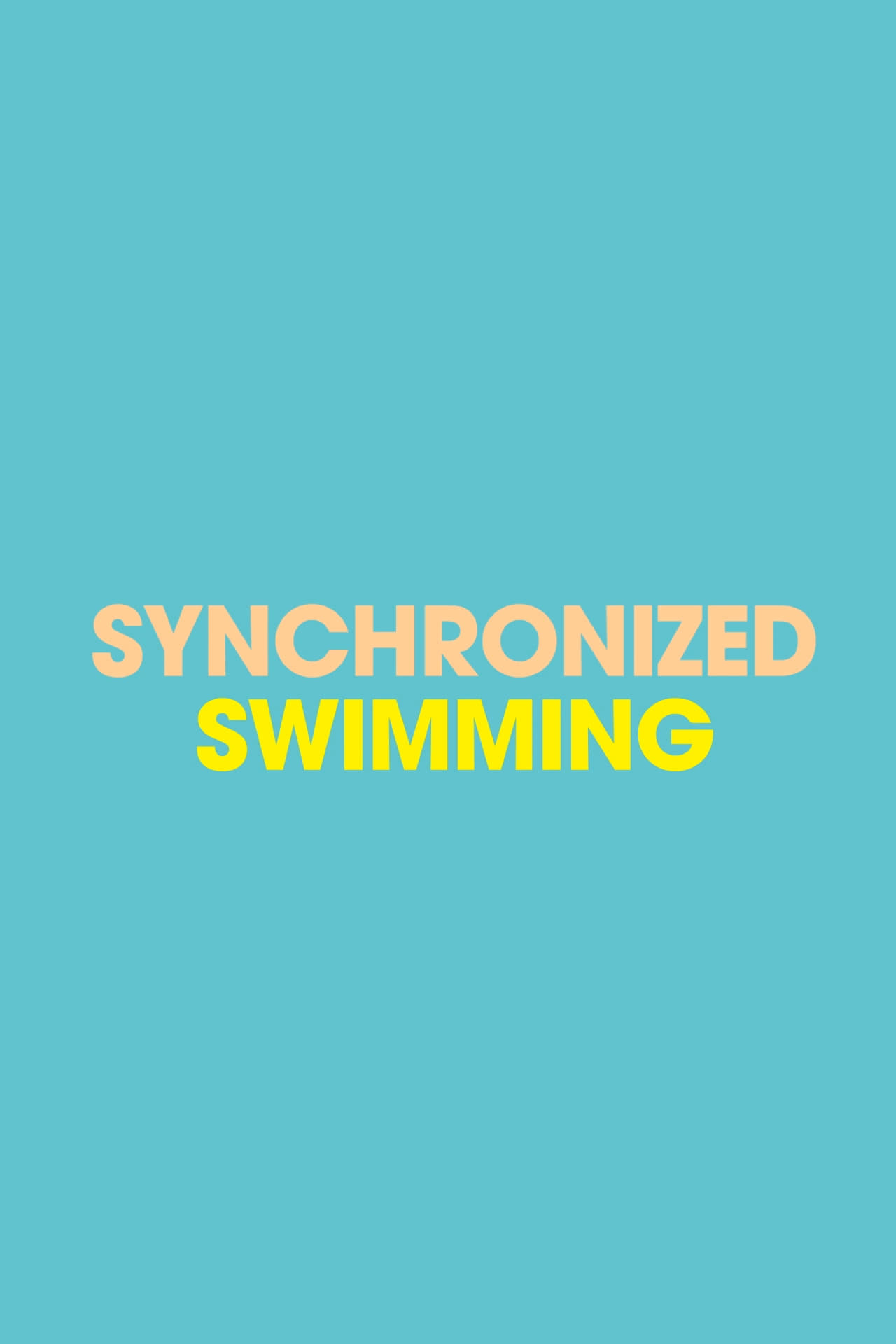 Love Synchronized Swimming