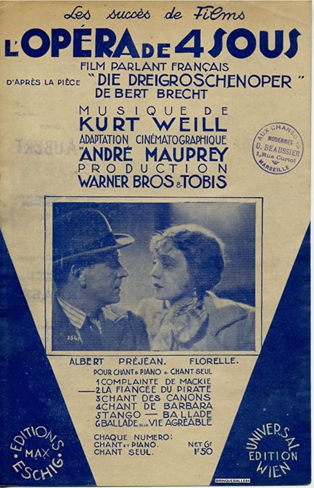 L'Opéra de quat'sous (1931)