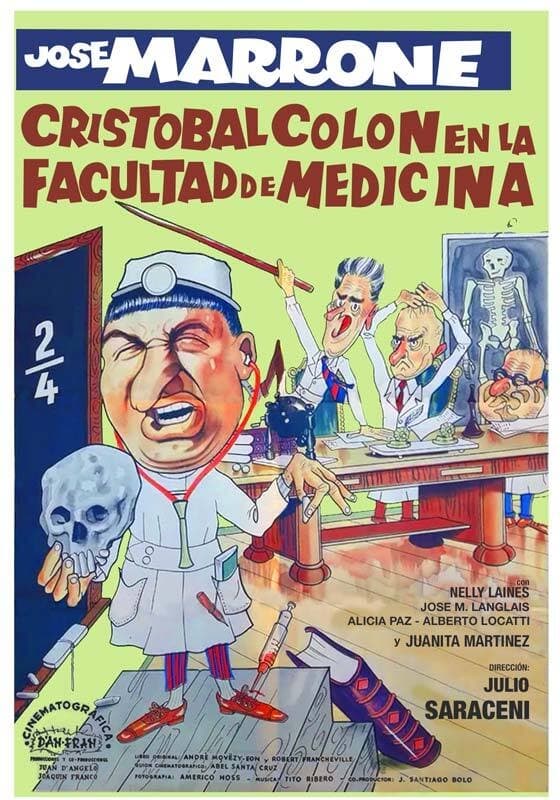 Cristóbal Colón en la Facultad de Medicina (1961)