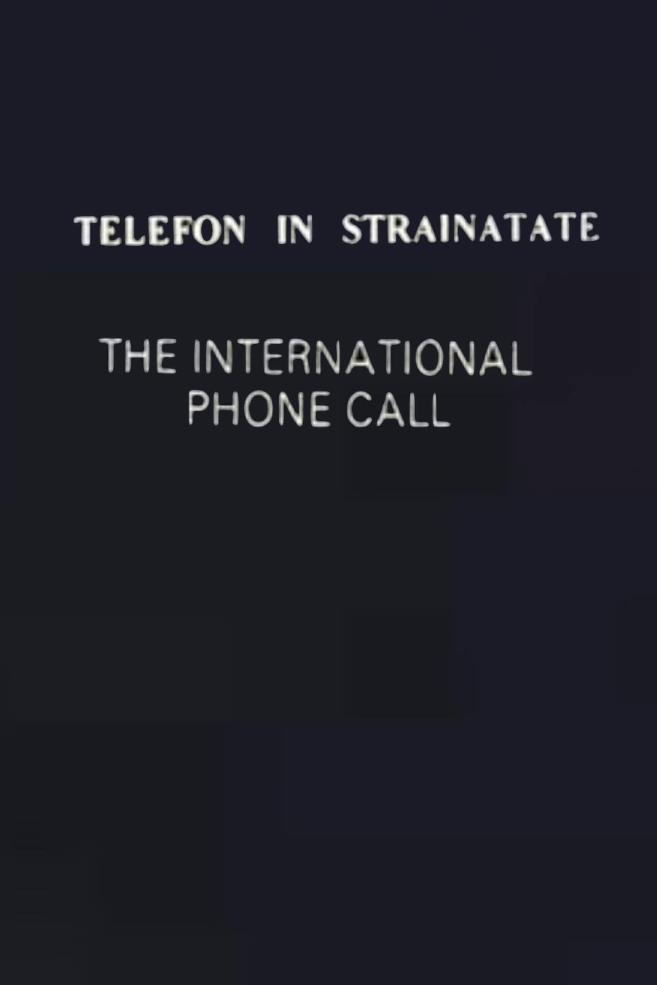 Telefon în Strainatate