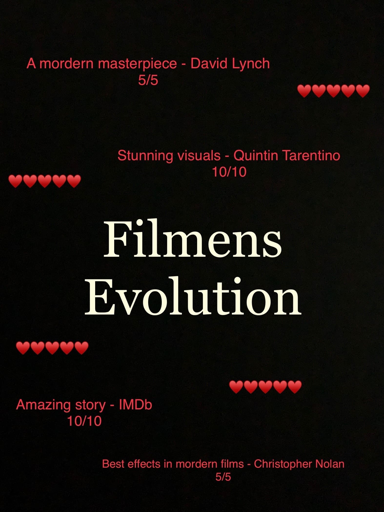 Filmens Evolution
