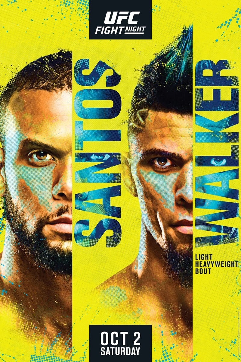 UFC Fight Night 193: Santos vs. Walker (2021)