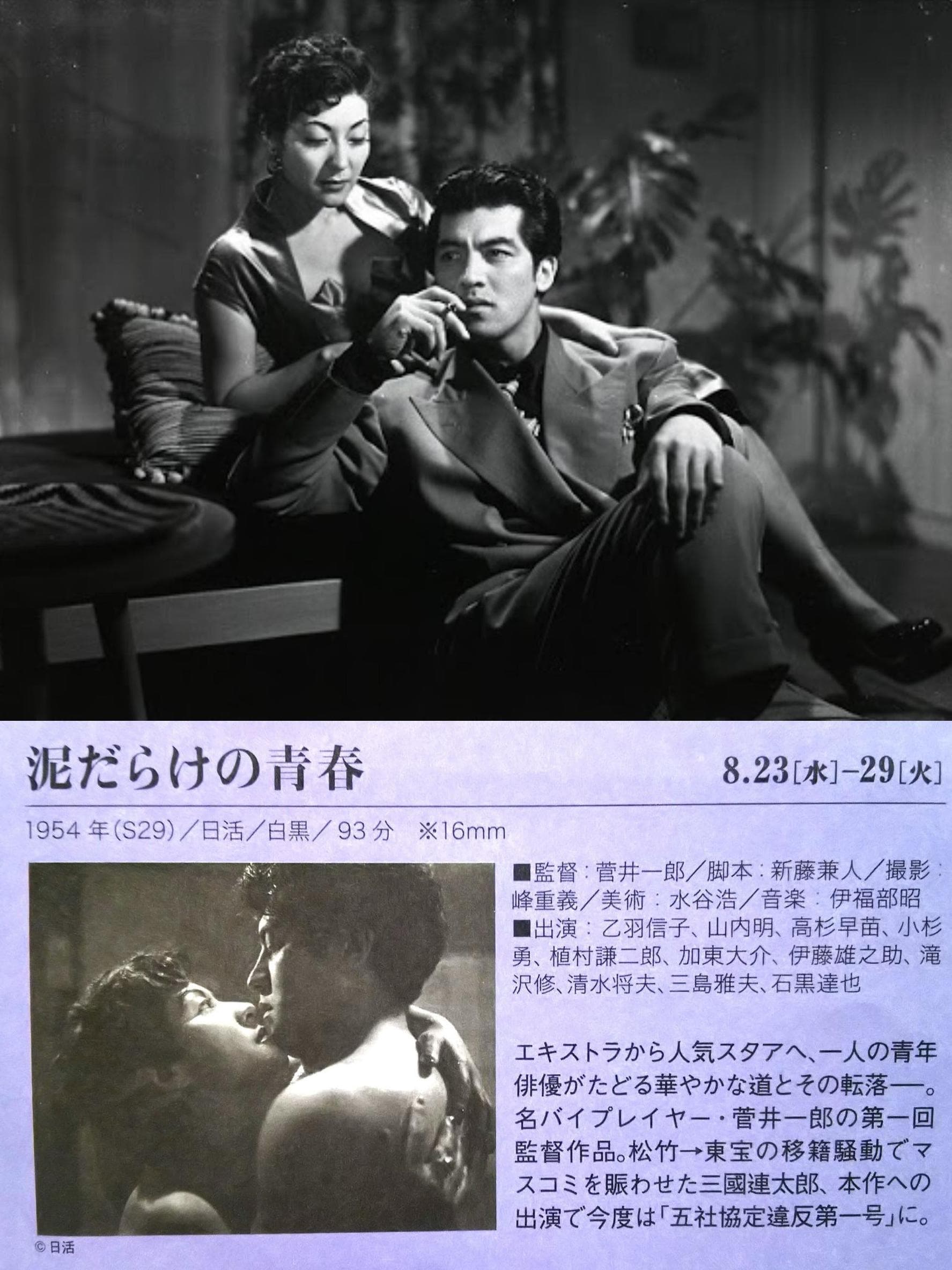 Dorodarake no seishun (1954)