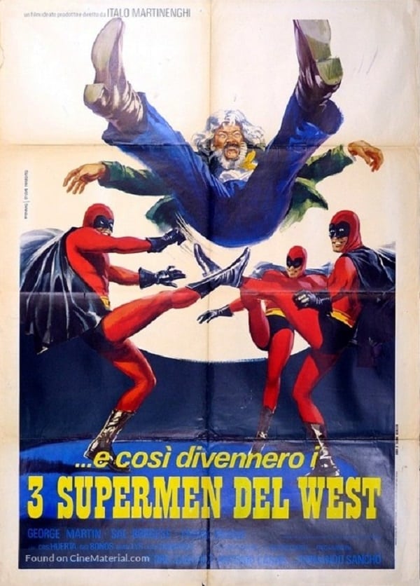 3 superhombres en el Oeste (1973)