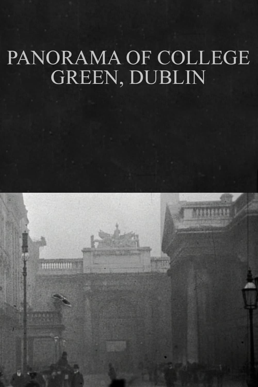 Panorama of College Green, Dublin
