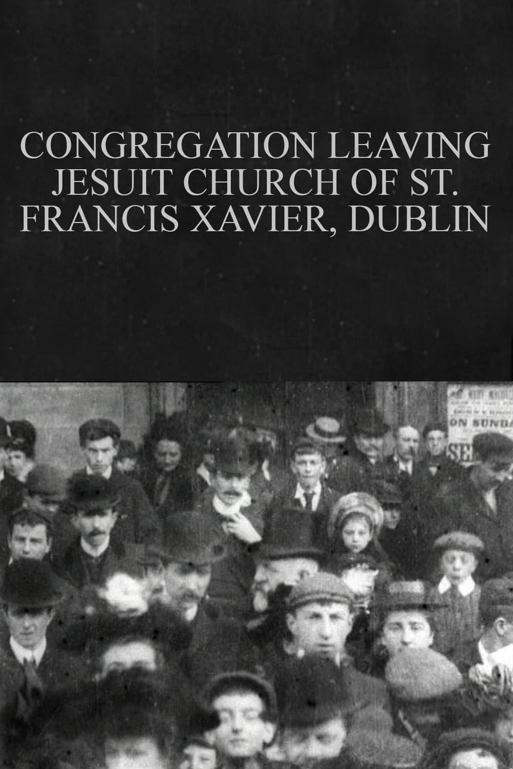 Congregation Leaving Jesuit Church of St. Francis Xavier, Dublin