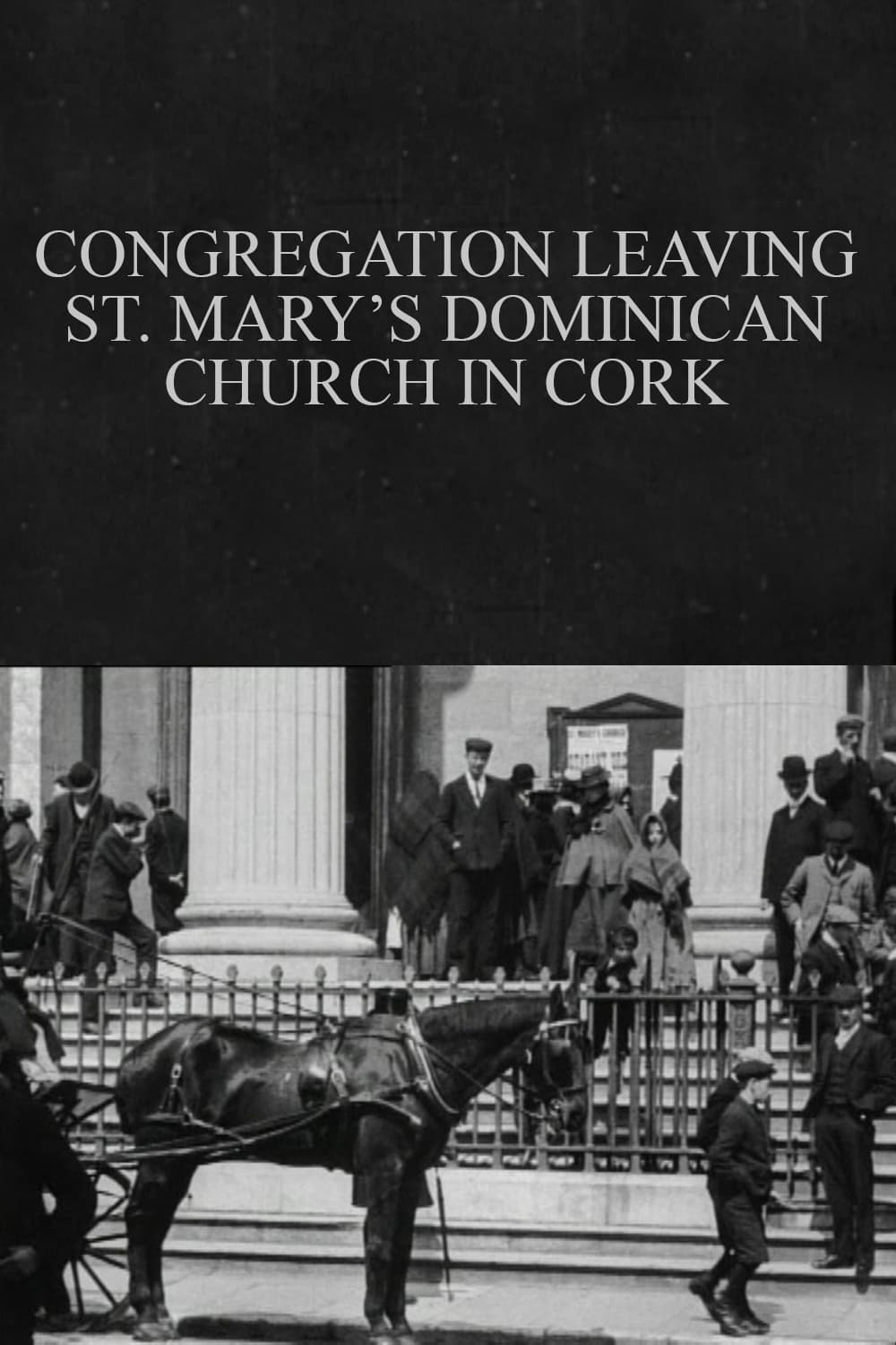 Congregation Leaving St. Mary's Dominican Church in Cork