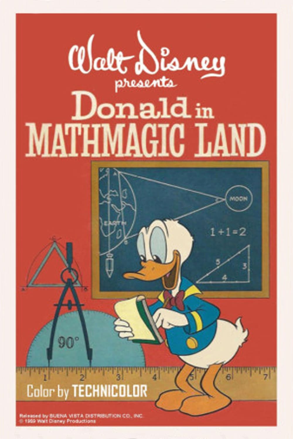 Donald en el País de las Matemáticas (1959)