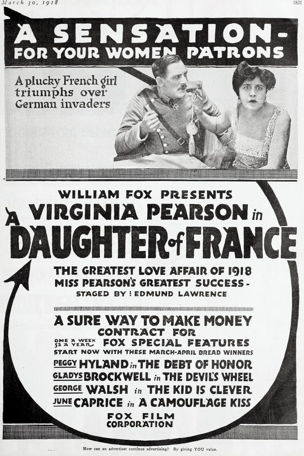 A Daughter of France (1918)