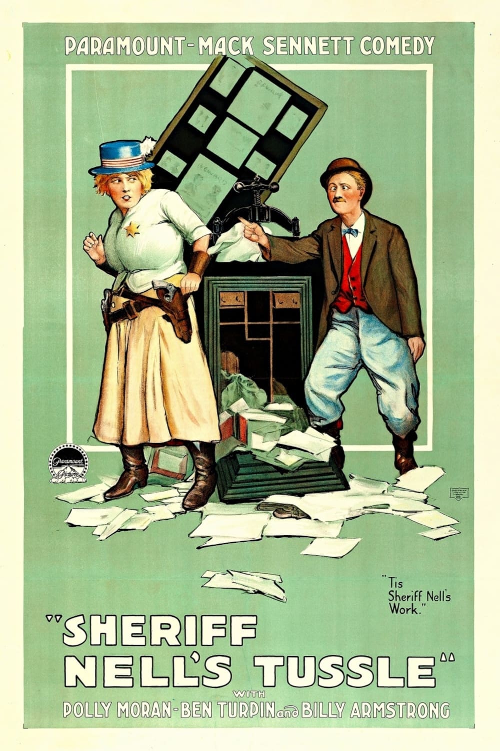 Sheriff Nell's Tussle (1918)