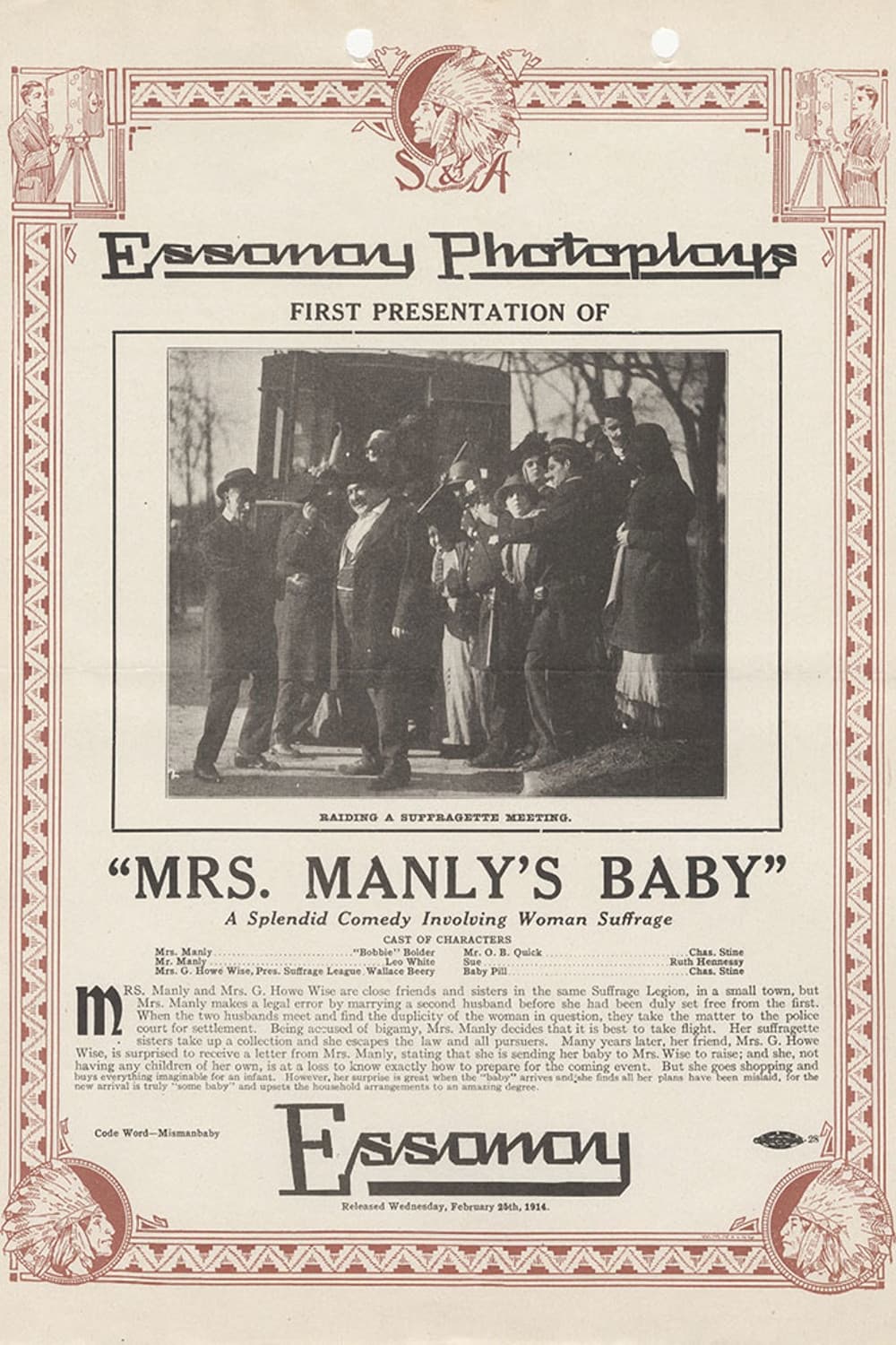 Mrs. Manly's Baby
