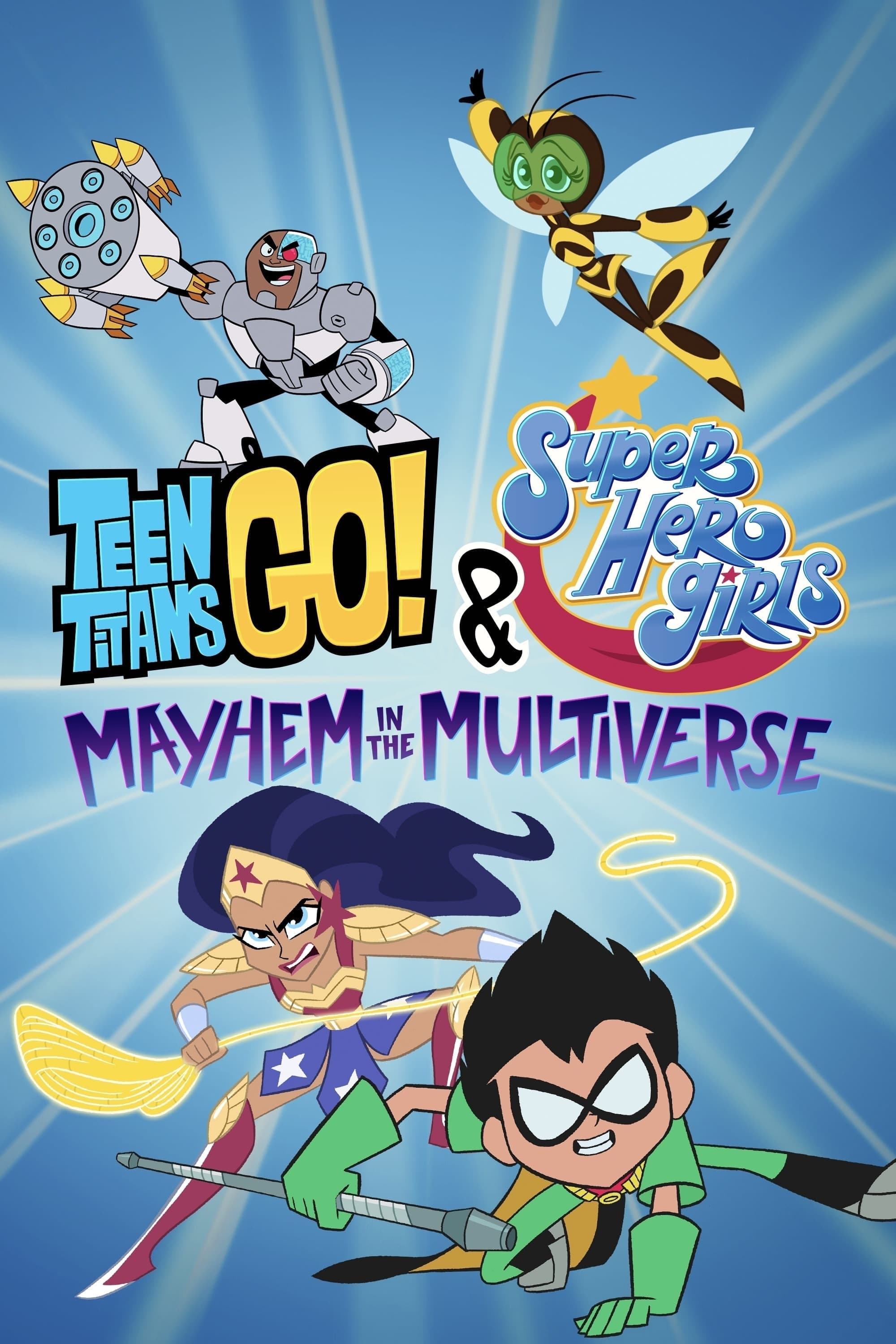 Teen Titans Go! & DC Super Hero Girls : Pagaille dans le Multivers (2022)