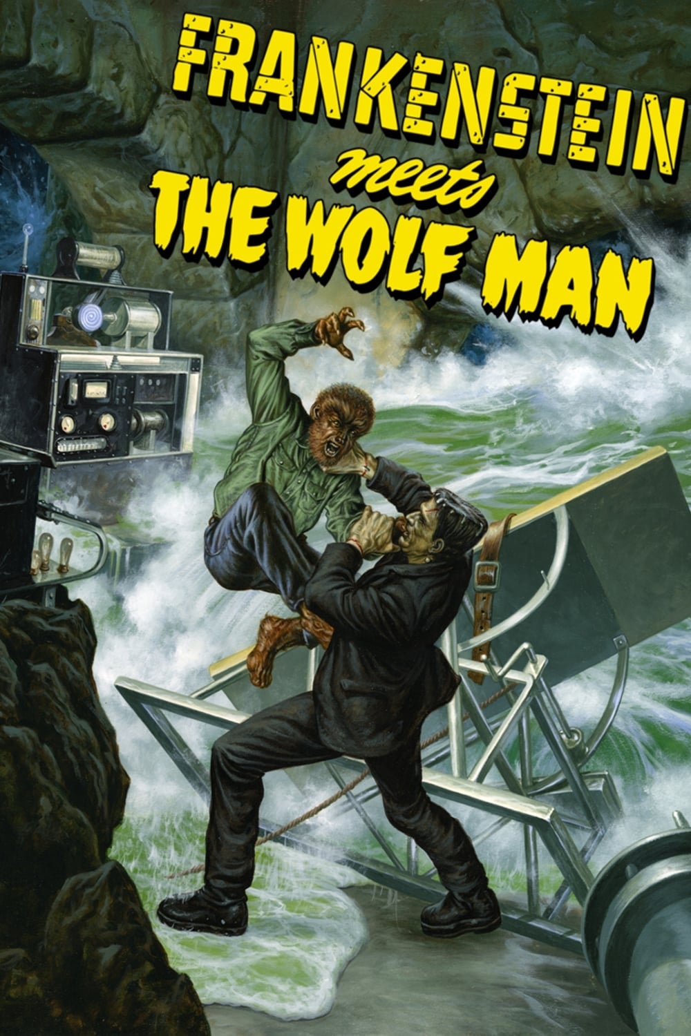 Frankenstein trifft den Wolfsmenschen
