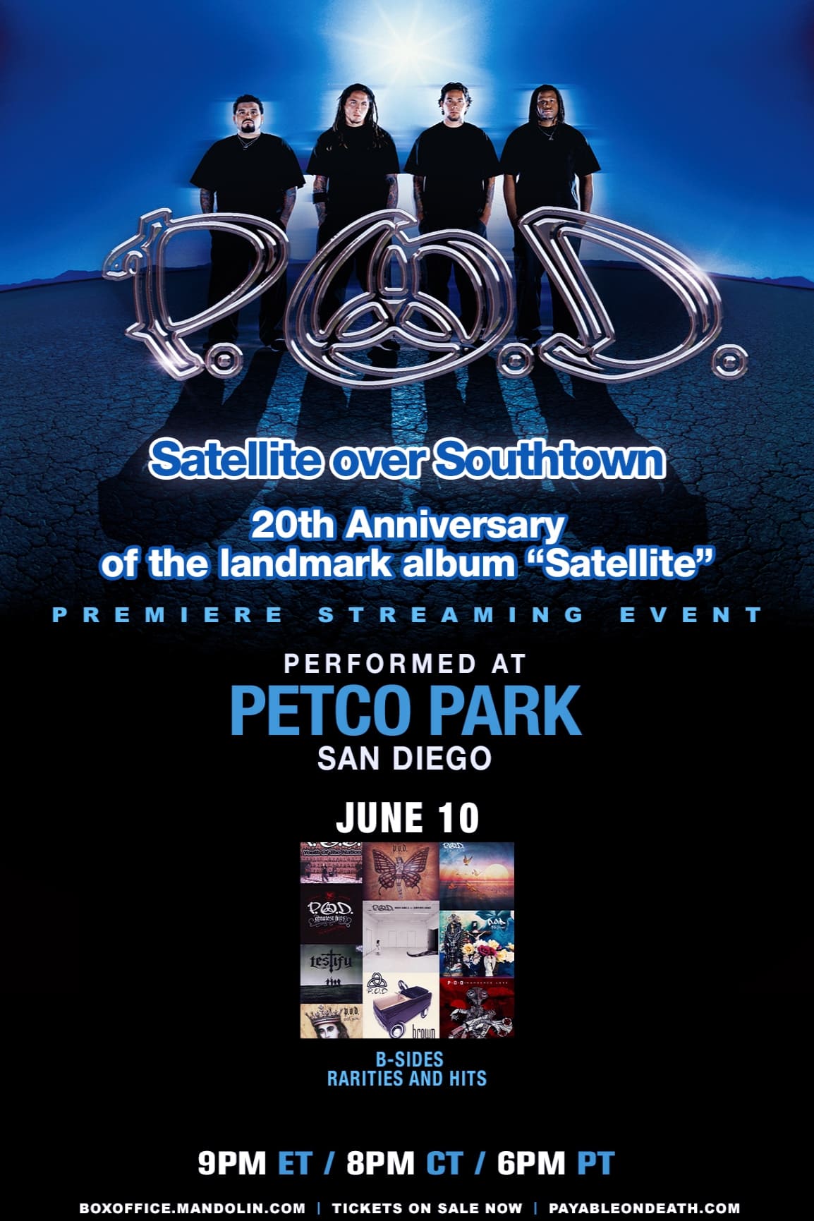 P.O.D. - Satellite Over Southtown: "B-Sides, Rarities & Hits"
