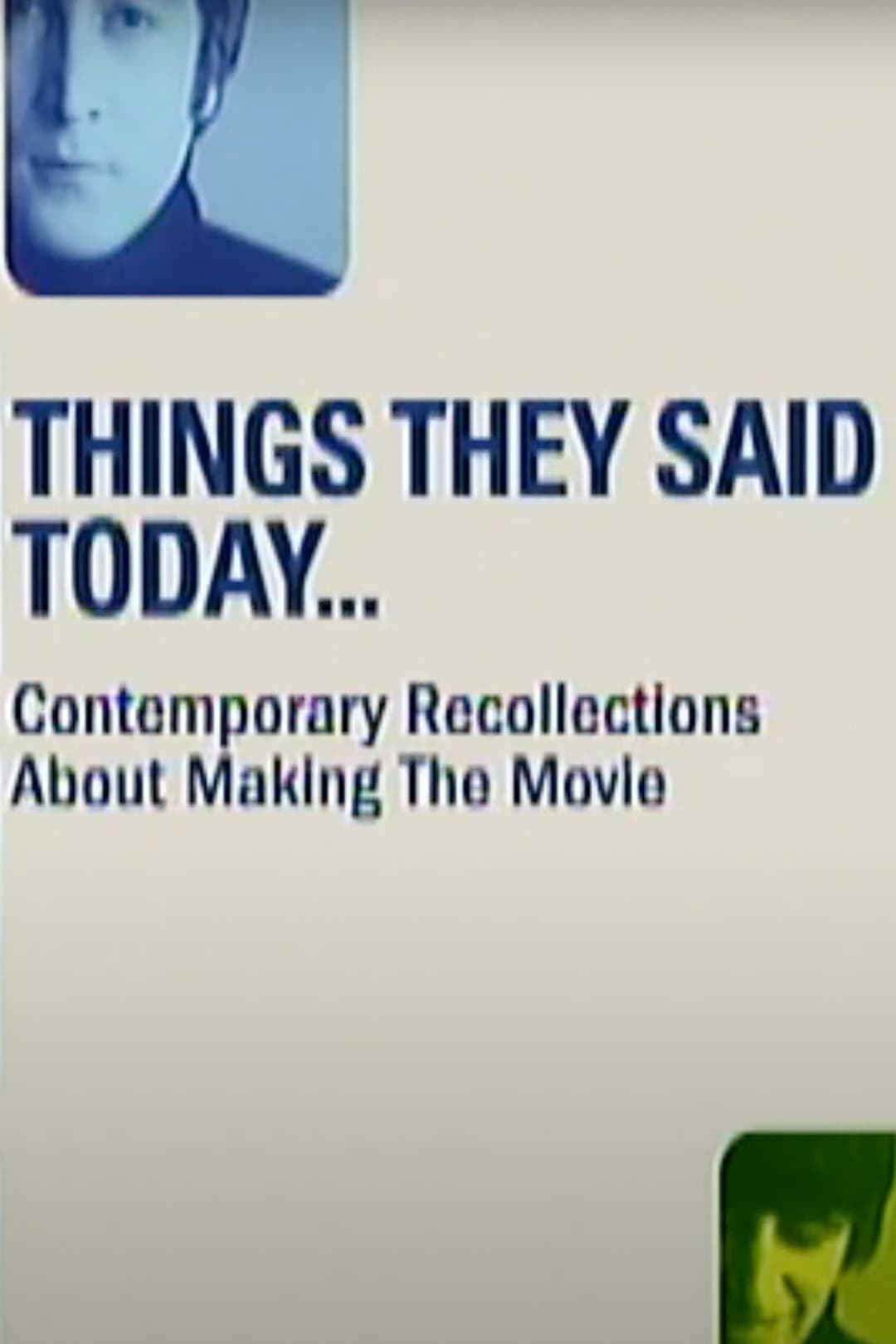 Things They Said Today (2002)