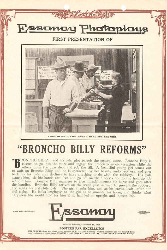 Broncho Billy Reforms