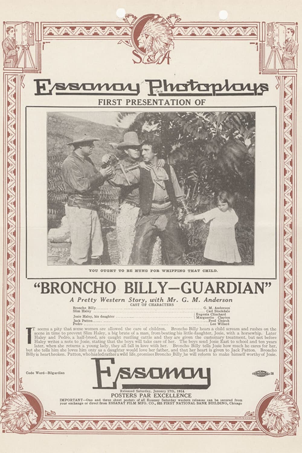 Broncho Billy-Guardian