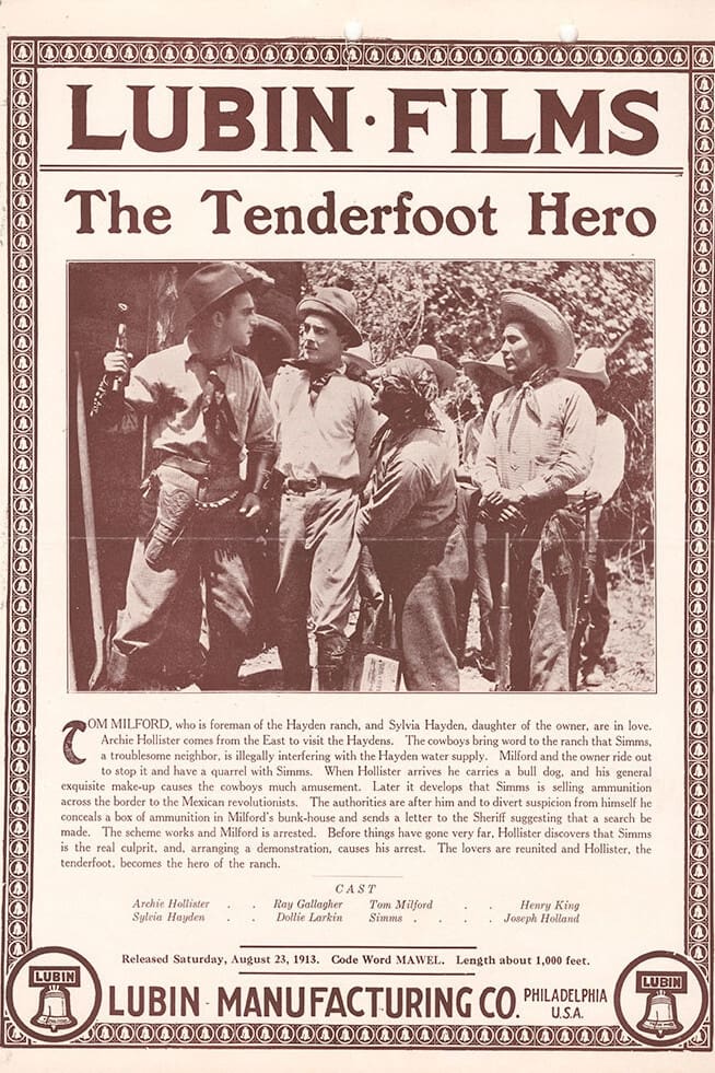 The Tenderfoot Hero