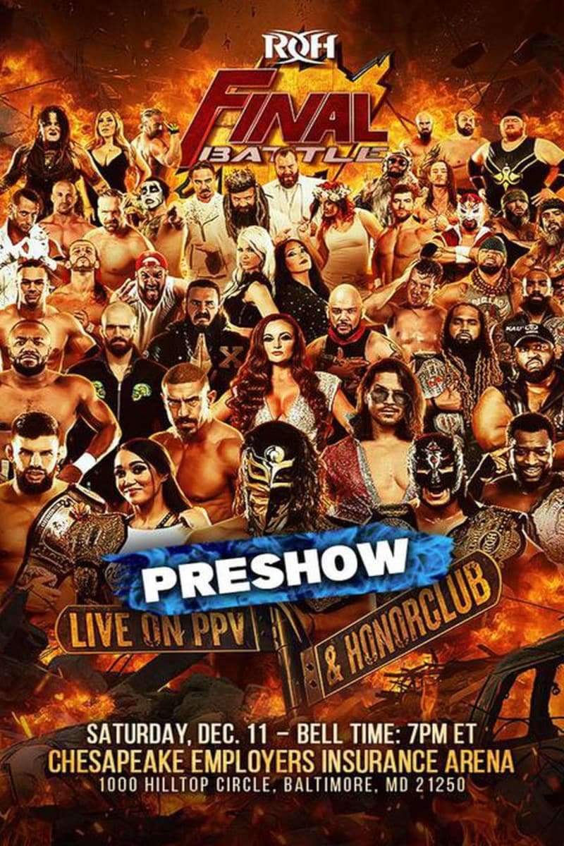ROH: Final Battle Preshow