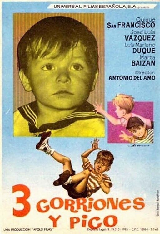 Tres gorriones y pico (1965)