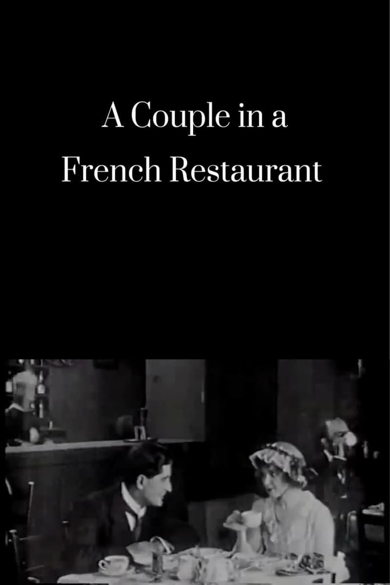 A Couple in a French Restaurant