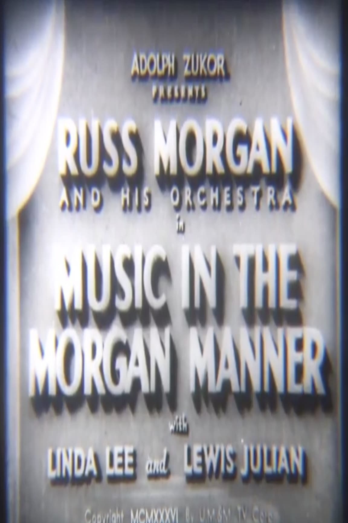 Music In The Morgan Manner