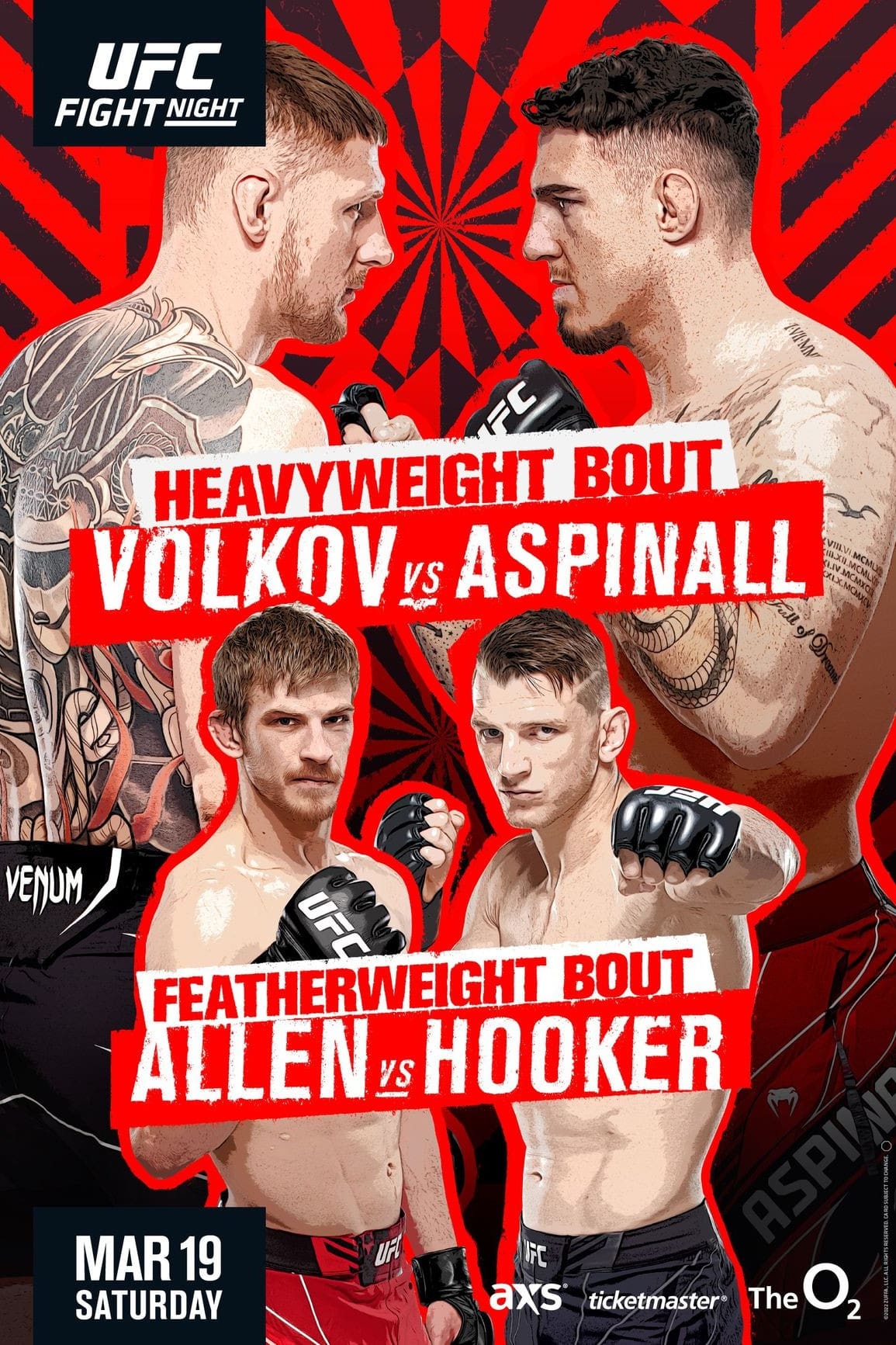 UFC Fight Night 204: Volkov vs. Aspinall (2022)
