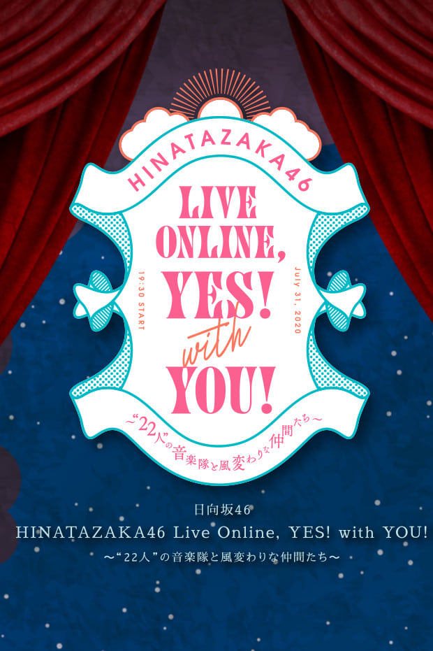 HINATAZAKA46 Live Online，YES！with YOU！