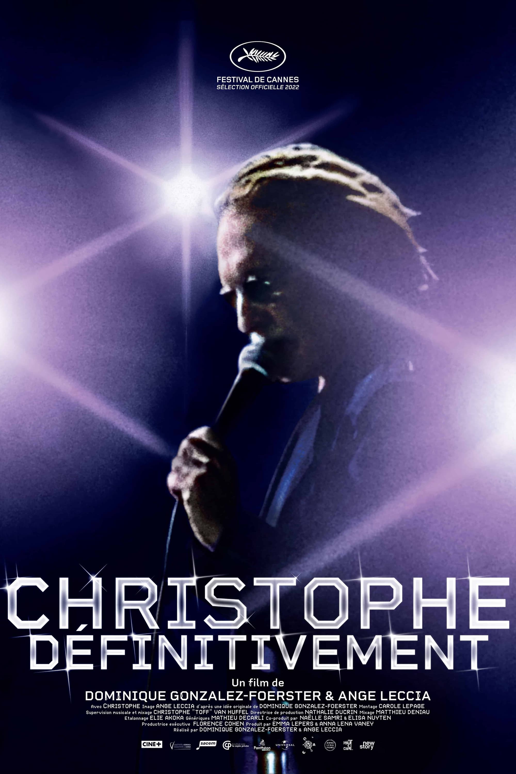 Christophe… Definitely